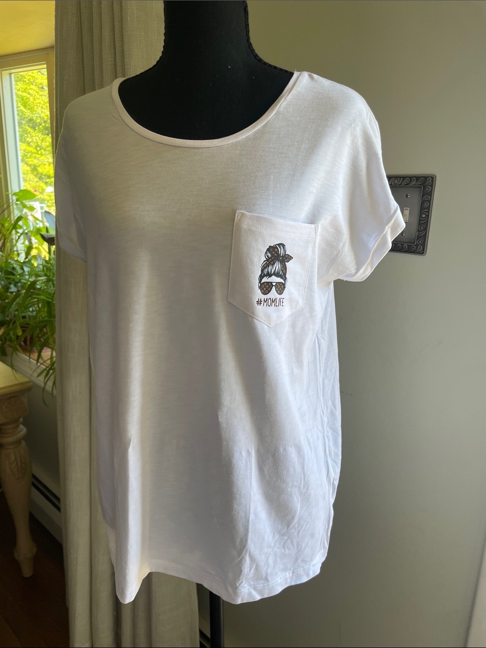 Classic White Short Sleeve Pocket Tee by Madewell